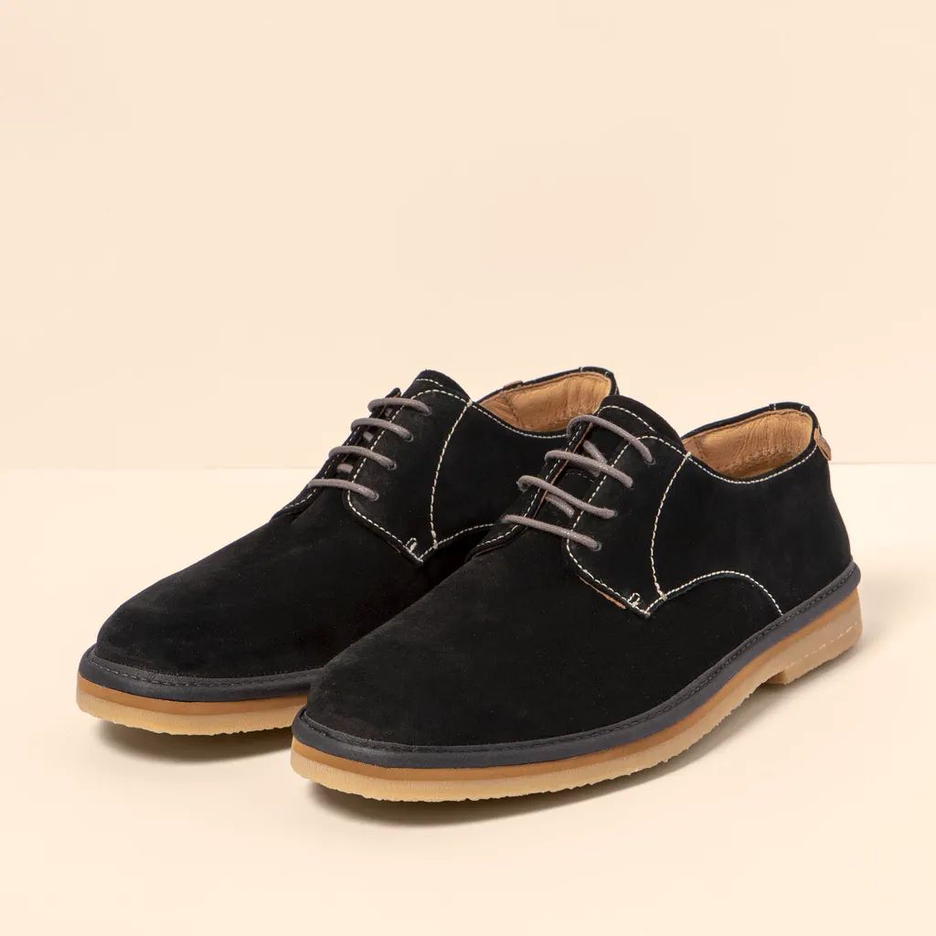 El Naturalista N5952 SILK SUEDE Noir Homme | AZR-64137582